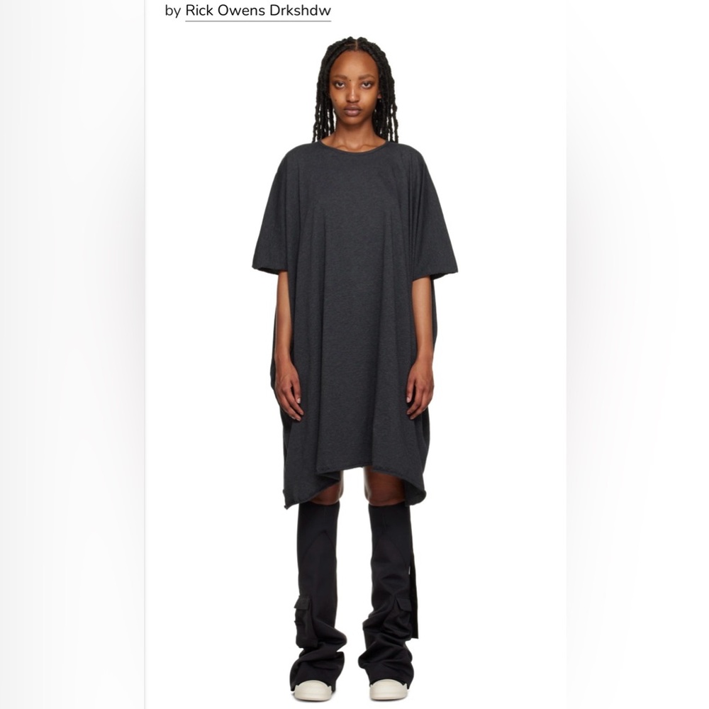 Rick Owens Drkshdw tshirt dress